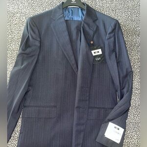 NEW - Joseph Abboud - modern fit BLUE Mens suit (jacket & pants) size 40R/W34